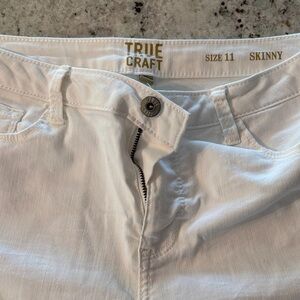 True Craft White Skinny Jeans
